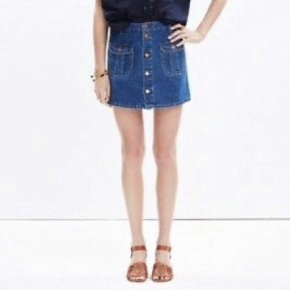 Madewell Pants - Madewell Denim Skort